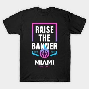 Miami Heat Playoff Championship Banner T-Shirt